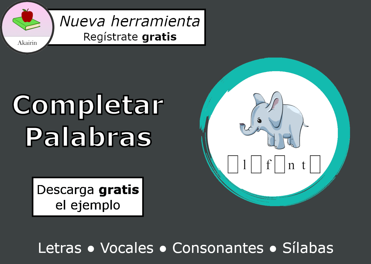Completar Nombre de Animales