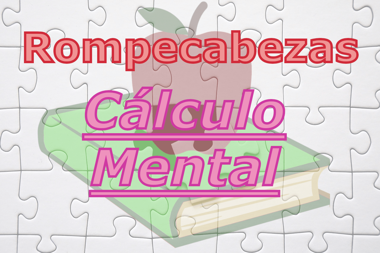 Rompecabezas Cálculo Mental