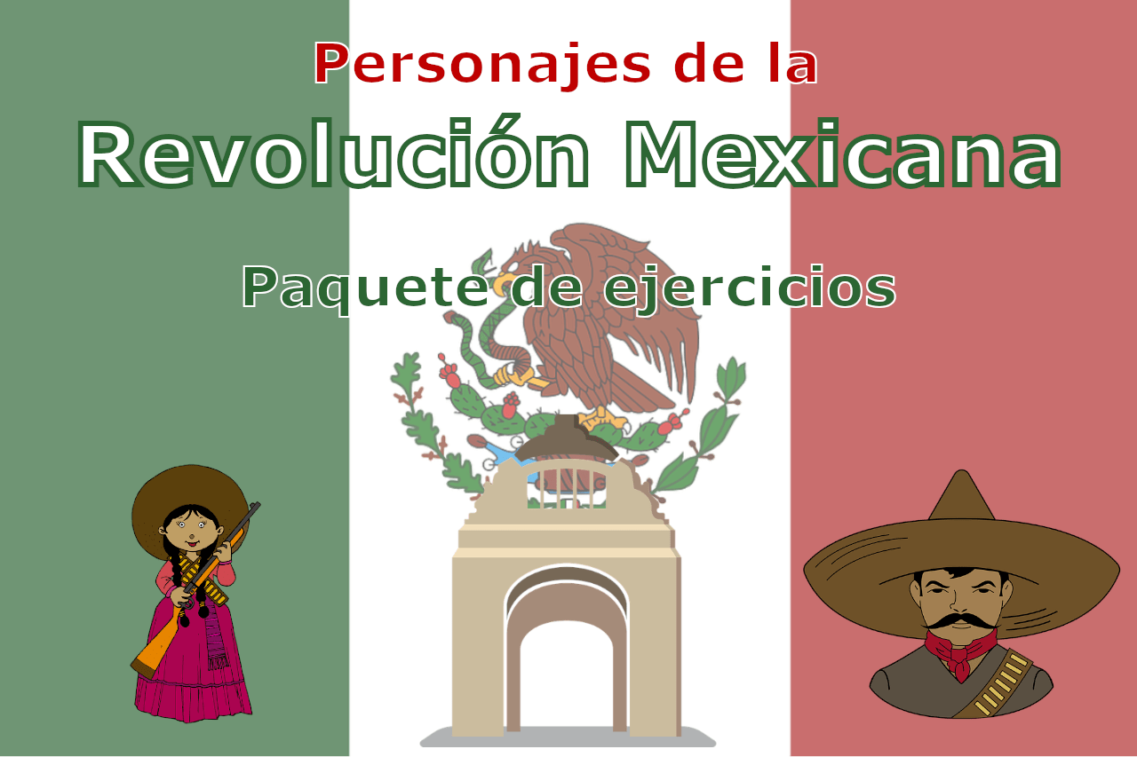 Personajes Revolución - Paquete