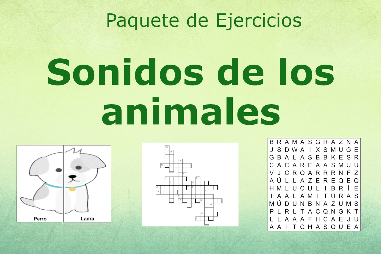 Paq. Sonido de los Animales