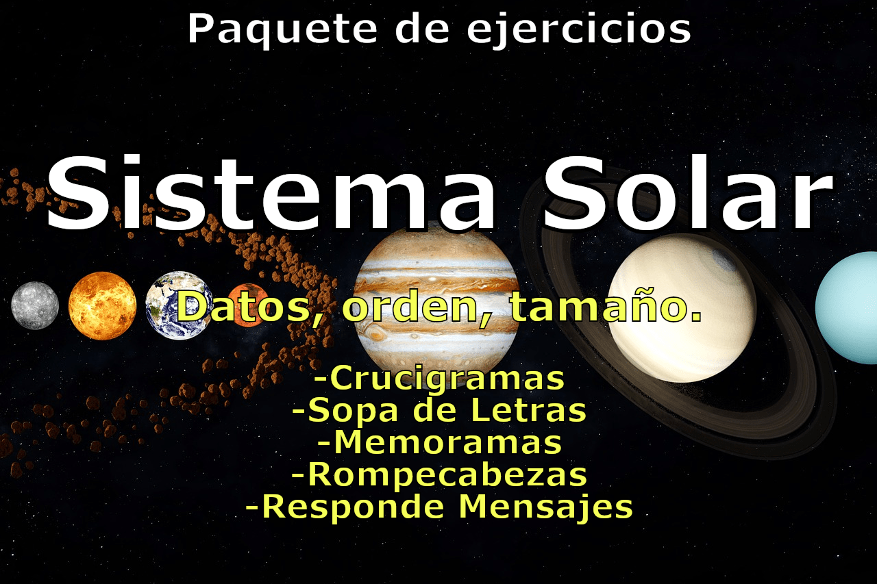 Paquete Planetas