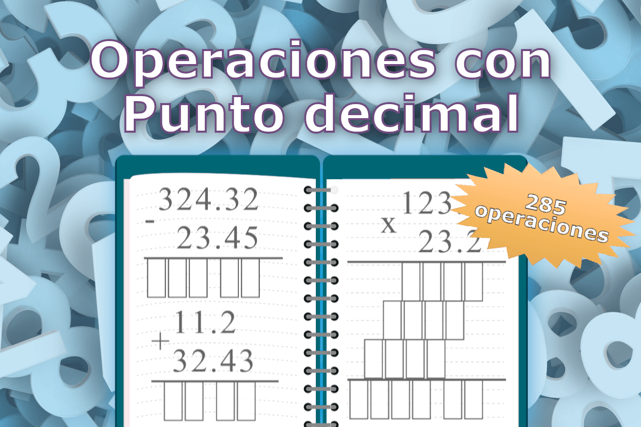 Punto decimal Completo 285+